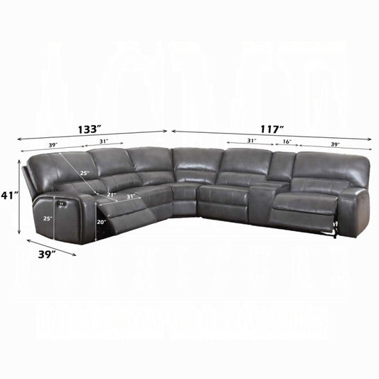 Saul Power Motion Sectional Sofa
