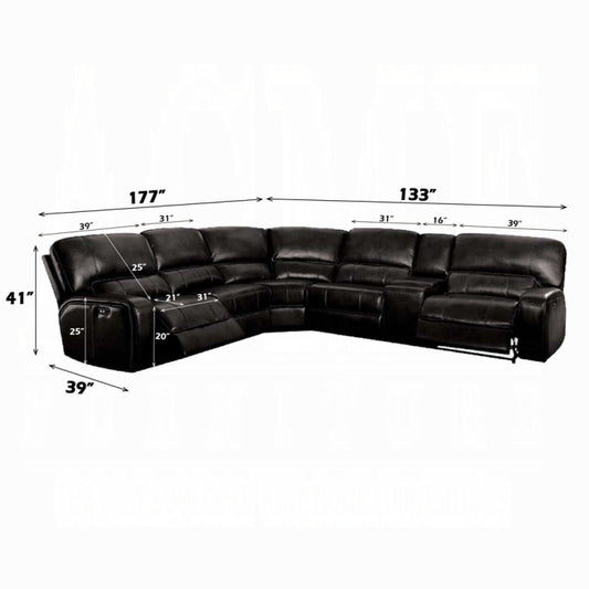 Saul Power Motion Sectional Sofa