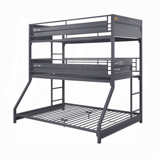Cargo Twin/Twin/Full Bunk Bed