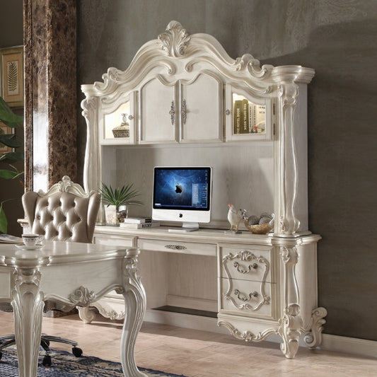 Versailles Executive Computer Desk W/Hutch