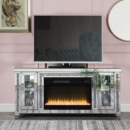 Noralie TV Stand W/Fireplace & LED