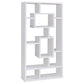 Corey 71-inch 8-shelf Bookshelf White