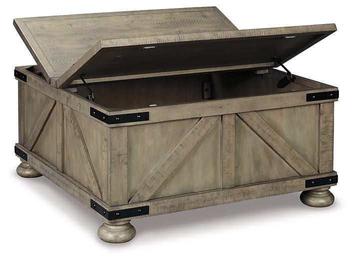 Ashley Express - Aldwin Cocktail Table with Storage