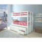 Micah Twin/Twin Bunk Bed W/Trundle & Storage