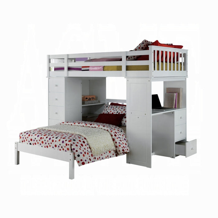 Freya Twin Loft Bed W/Storage