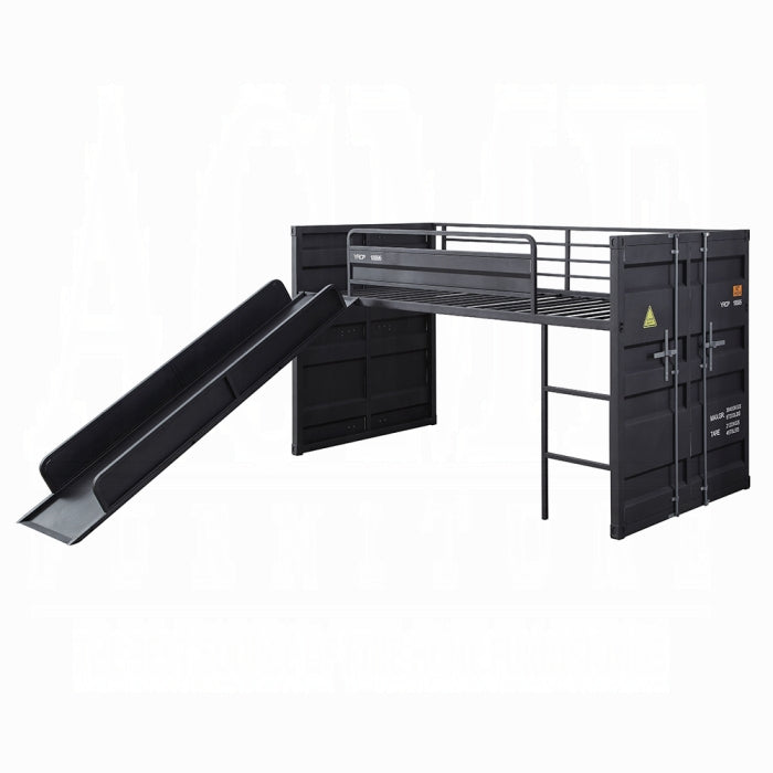 Cargo Twin Loft Bed W/Slide