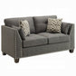 Laurissa Loveseat W/4 Pillows