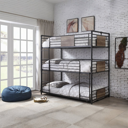 Brantley Triple Twin Bunk Bed