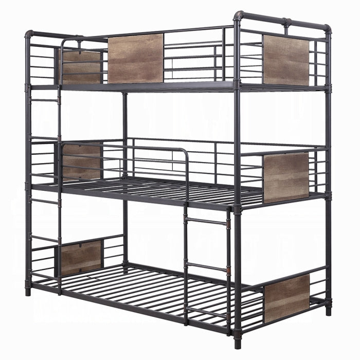Brantley Triple Twin Bunk Bed