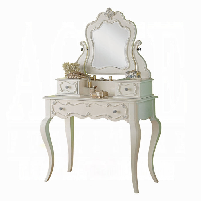 Edalene Vanity Desk W/Mirror