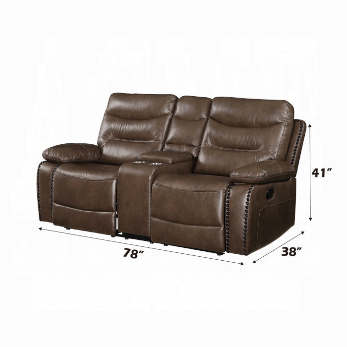 Aashi Motion Loveseat W/Console