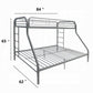 Tritan Twin XL/Queen Bunk Bed
