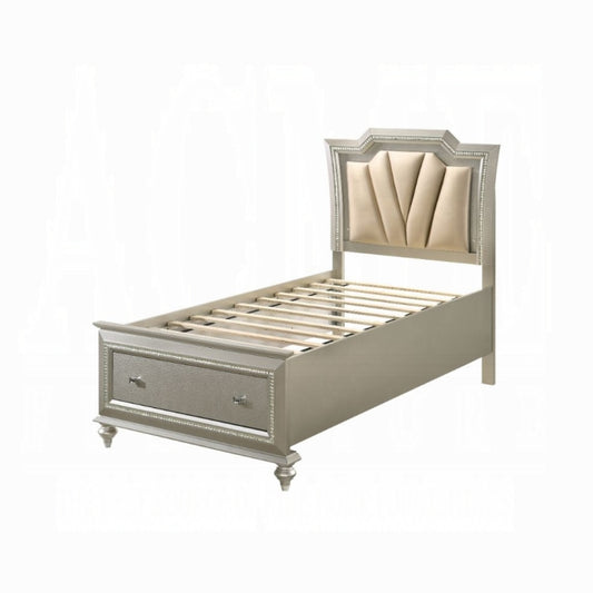 Kaitlyn Full Bed W/Led & Storage