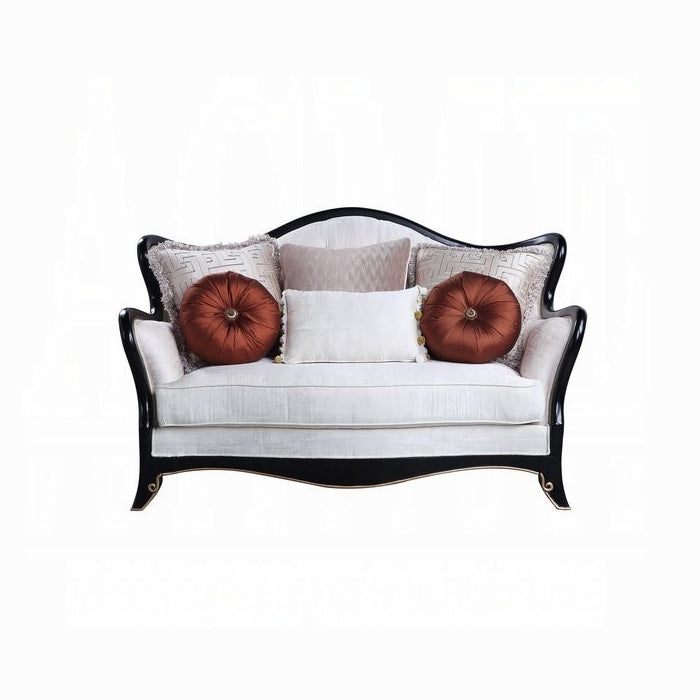 Nurmive Loveseat W/6 Pillows