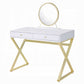 Coleen Vanity Desk W/Mirror & Jewelry Tray