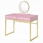 Coleen Vanity Desk W/Mirror & Jewelry Tray