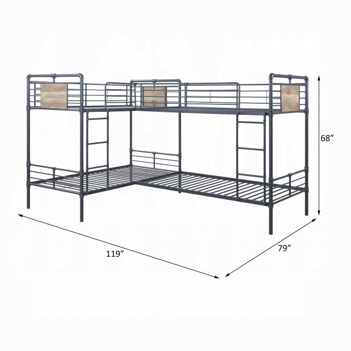 Cordelia Quadruple Twin Bunk Bed