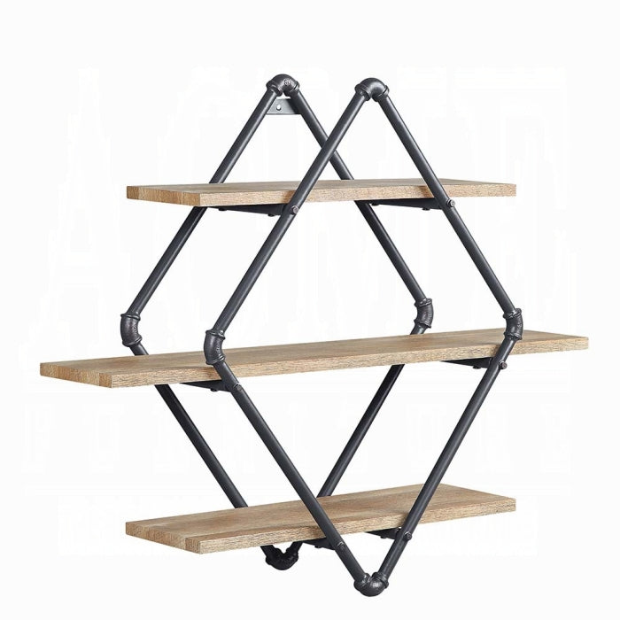 Brantley Wall Rack W/3 Shelves
