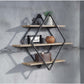 Brantley Wall Rack W/3 Shelves