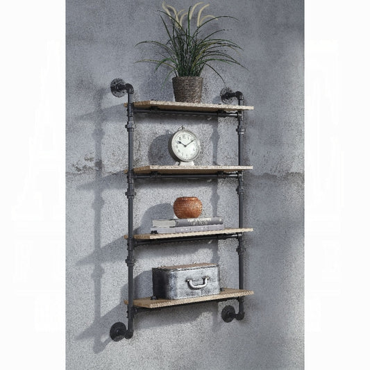 Brantley Wall Rack W/4 Shelves