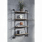 Brantley Wall Rack W/4 Shelves