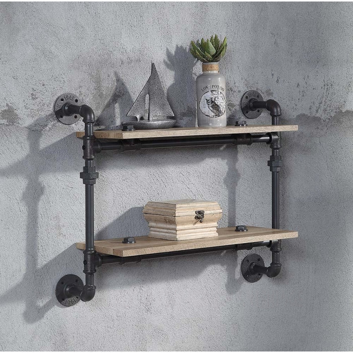 Brantley Wall Rack W/2 Shelves