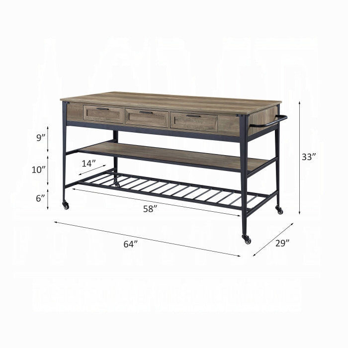 Macaria Kitchen Island
