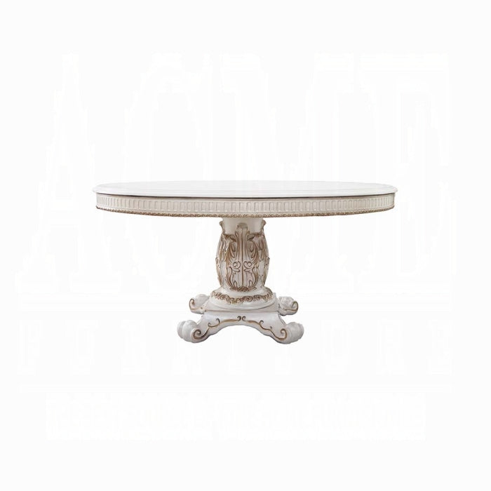 Vendome Round Dining Table W/Pedestal Base