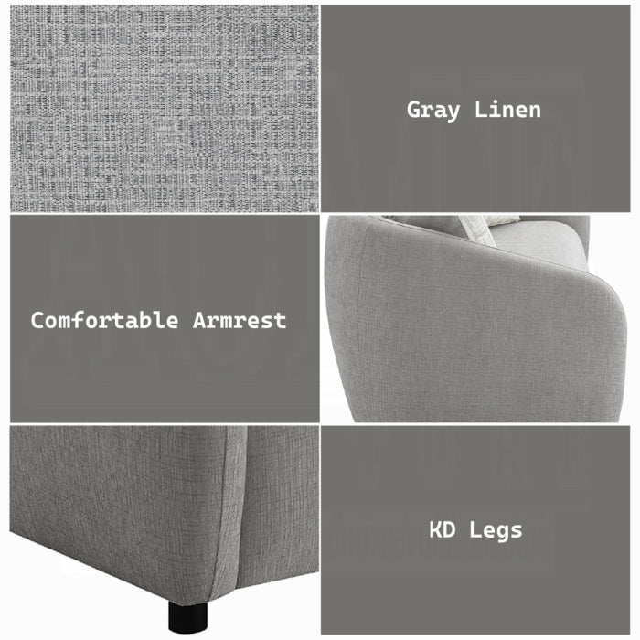 Etienne Loveseat w/2 Pillows