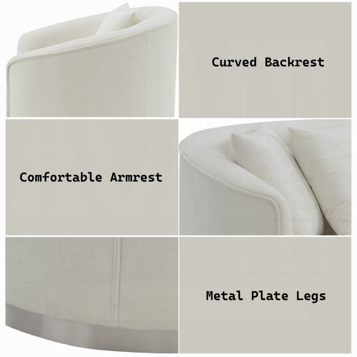 Odette Loveseat W/2 Pillows