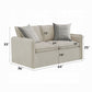 Upendo Loveseat W/2 Pillows