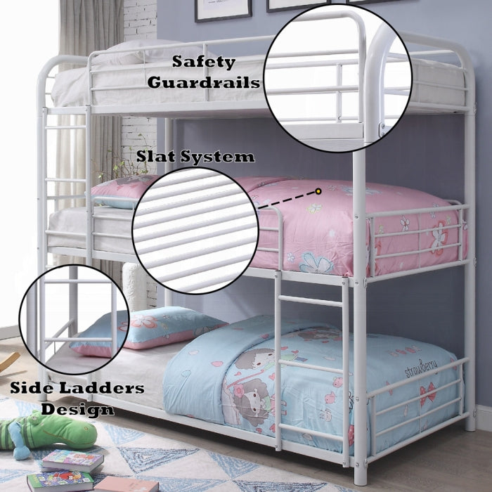 Cairo Triple Full Bunk Bed