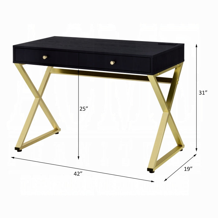 Coleen Writing Desk W/USB(Same Ac00894)