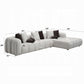 Manilla Sectional Sofa w/8 Pillows