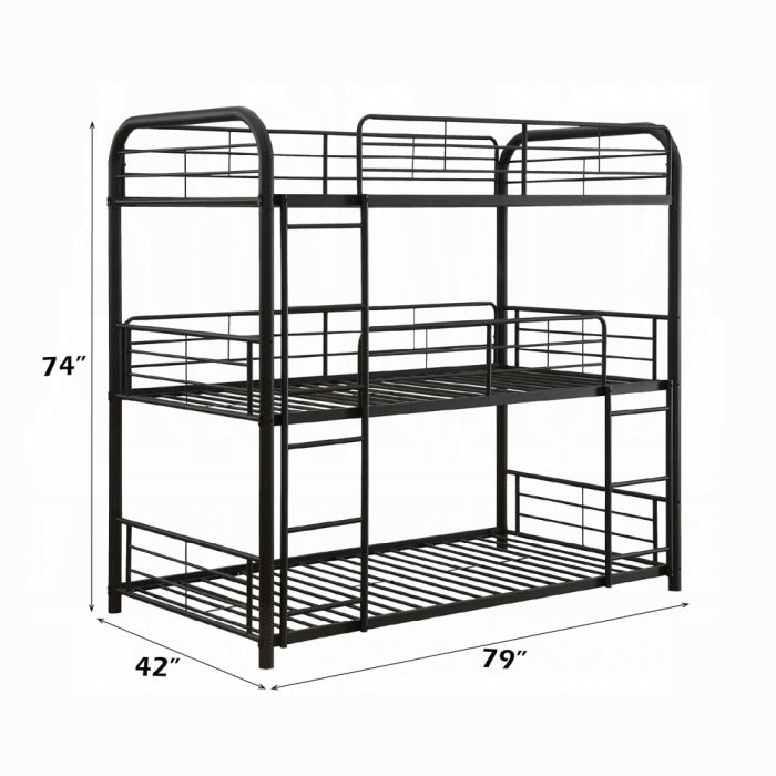 Cairo Triple Twin Bunk Bed