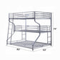 Caius II Full/Twin/Queen Bunk Bed