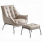 Zusa Accent Chair & Ottoman