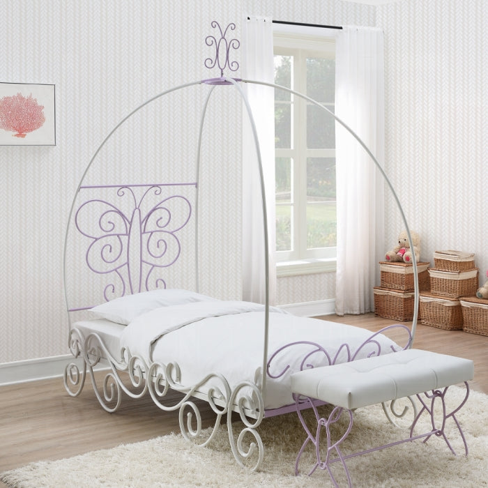Priya II Twin Bed W/Canopy