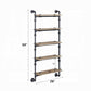 Brantley Wall Rack W/5 Shelves
