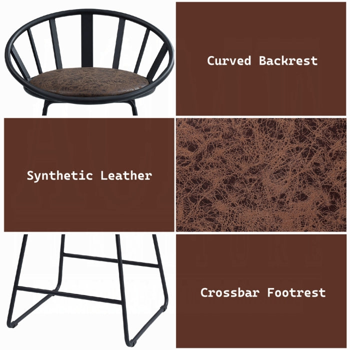 Zudora Counter Height Chair(Set-2)