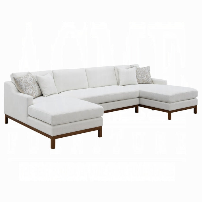 Valiant Sectional Sofa W/4 Pillows