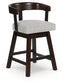 Ashley Express - Haddigan UPH Swivel Barstool (2/CN)