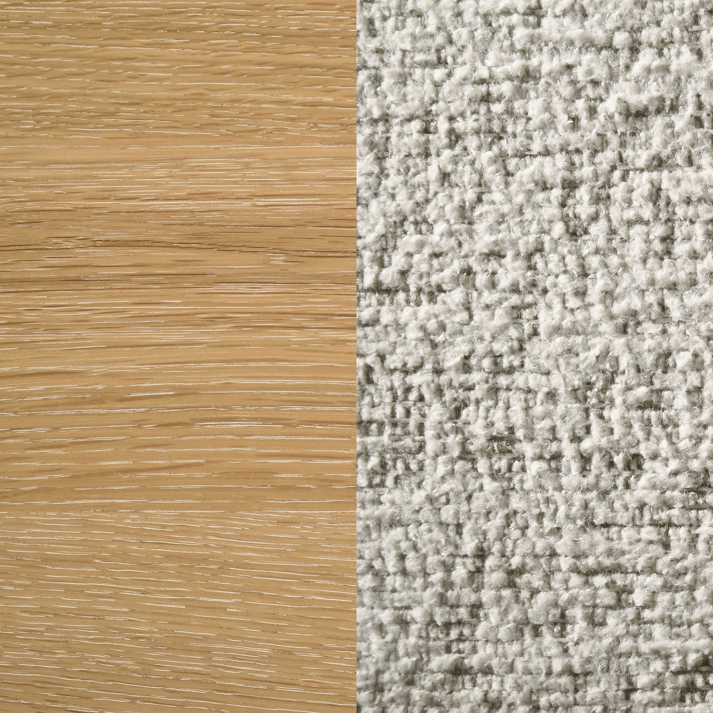 Duncan Ladder Back Dining Side Chair Washed Oak (Set of 2)