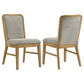 Croyden Dining Side Chair Weathered Natural (Set of 2)