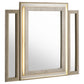 Lorient LED Dresser Mirror Ivory and Camel