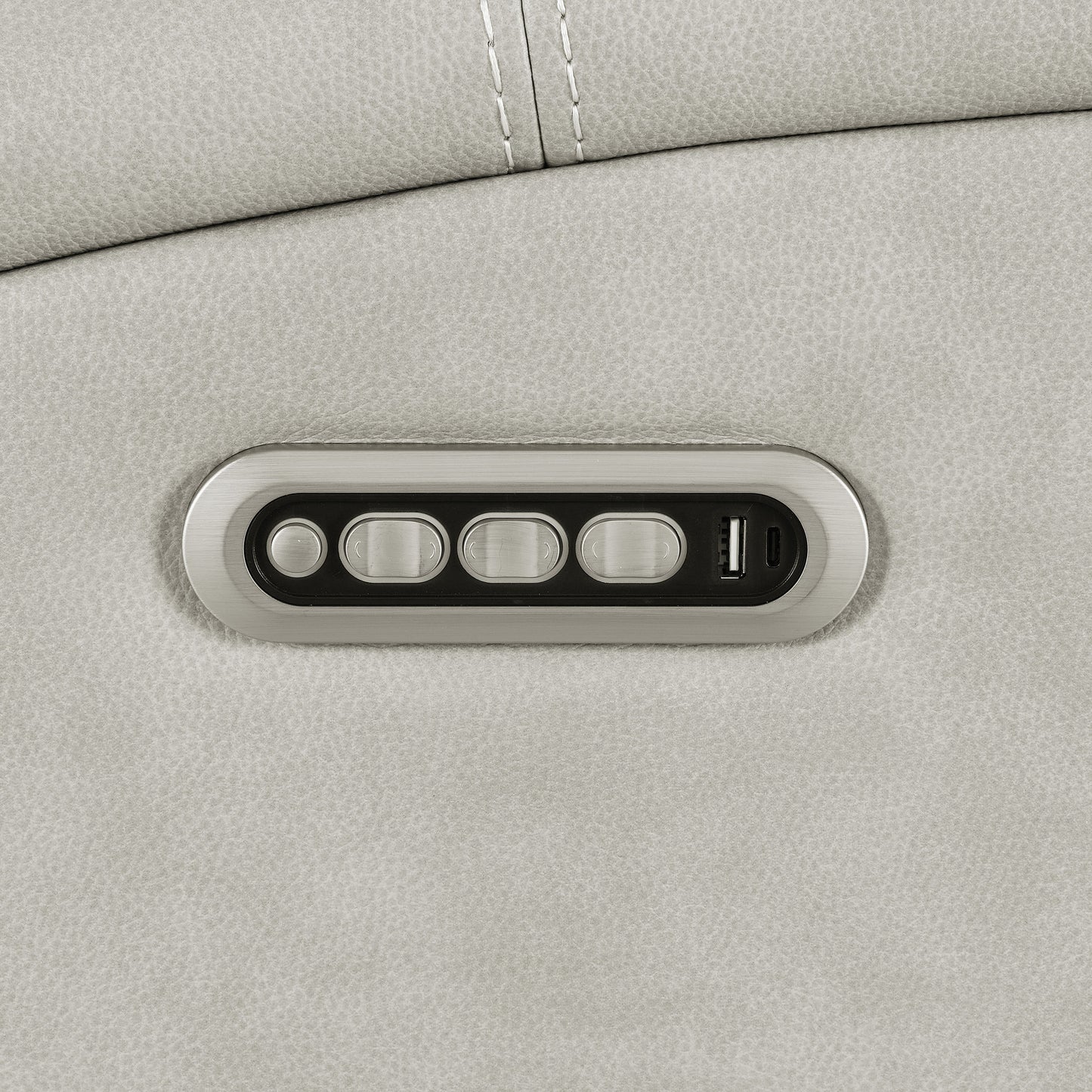 Brickston Triple Power Swivel Glider Recliner Grey