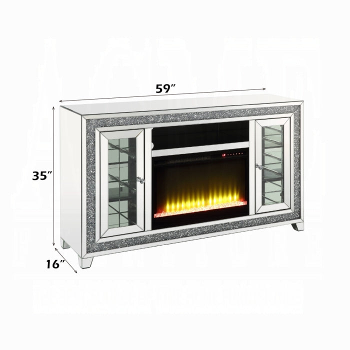 Noralie Tv Stand W/Fireplace & Led