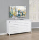 Gracemont 8-drawer Bedroom Dresser Cabinet White