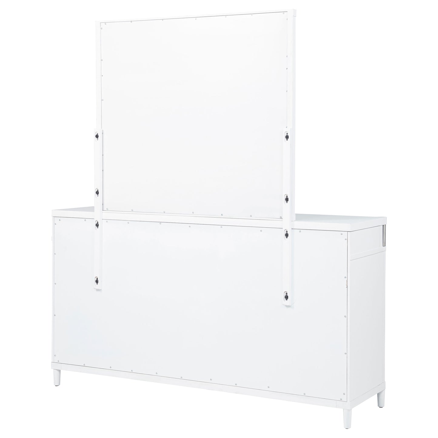 Gracemont 8-drawer Bedroom Dresser with Mirror White