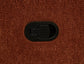 Navarro Chenille Upholstered Reclining Loveseat Burnt Orange
